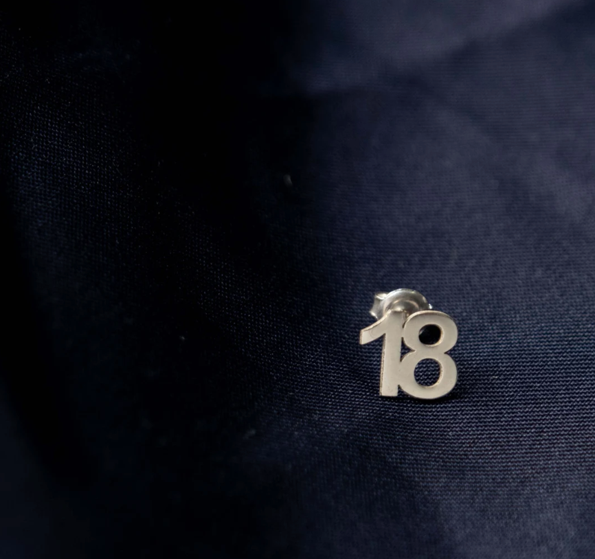 Benutzerdefinierte Zahlenohrringe