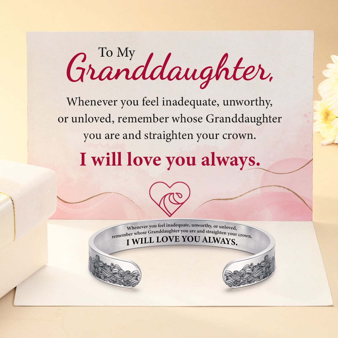 An meine Enkelin: „Ich werde dich immer lieben“-Armband