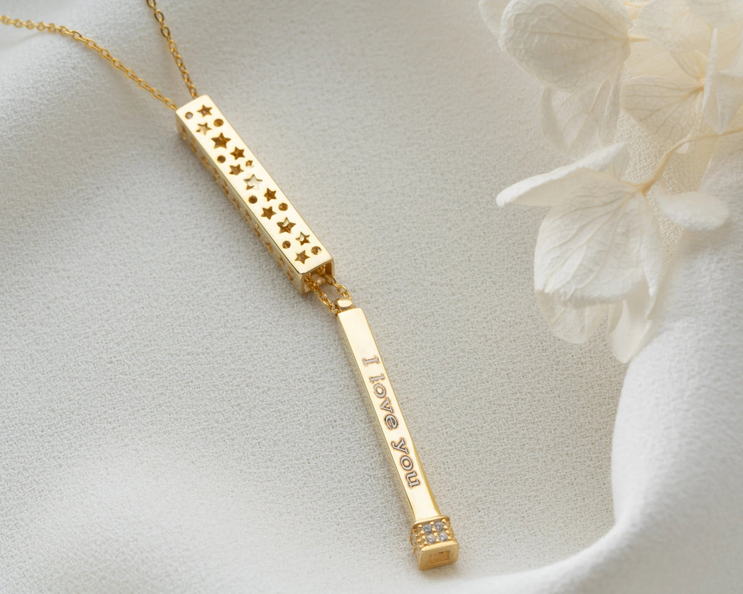 Personalized Hidden Message Necklace