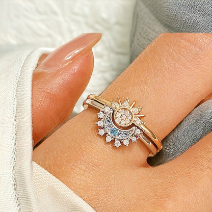 Linked in Love-Matching Ring Set For Her