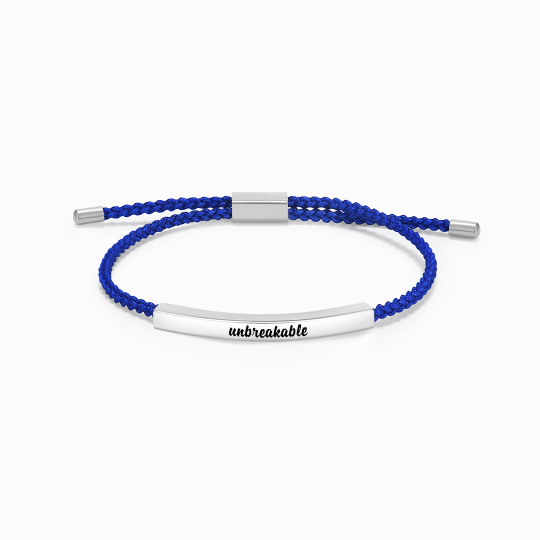 Unbreakable Motivational Tube Bracelet