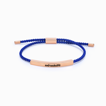 Unbreakable Motivational Tube Bracelet