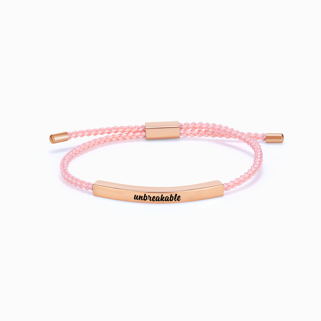 Unbreakable Motivational Tube Bracelet