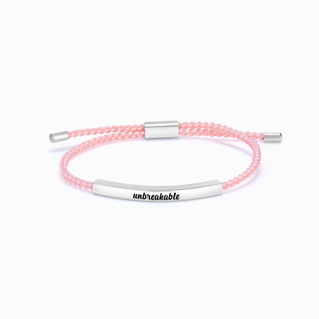 Unbreakable Motivational Tube Bracelet