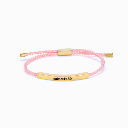 Unbreakable Motivational Tube Bracelet