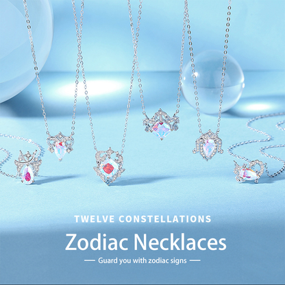 Zodiac Guardian Angel Necklace