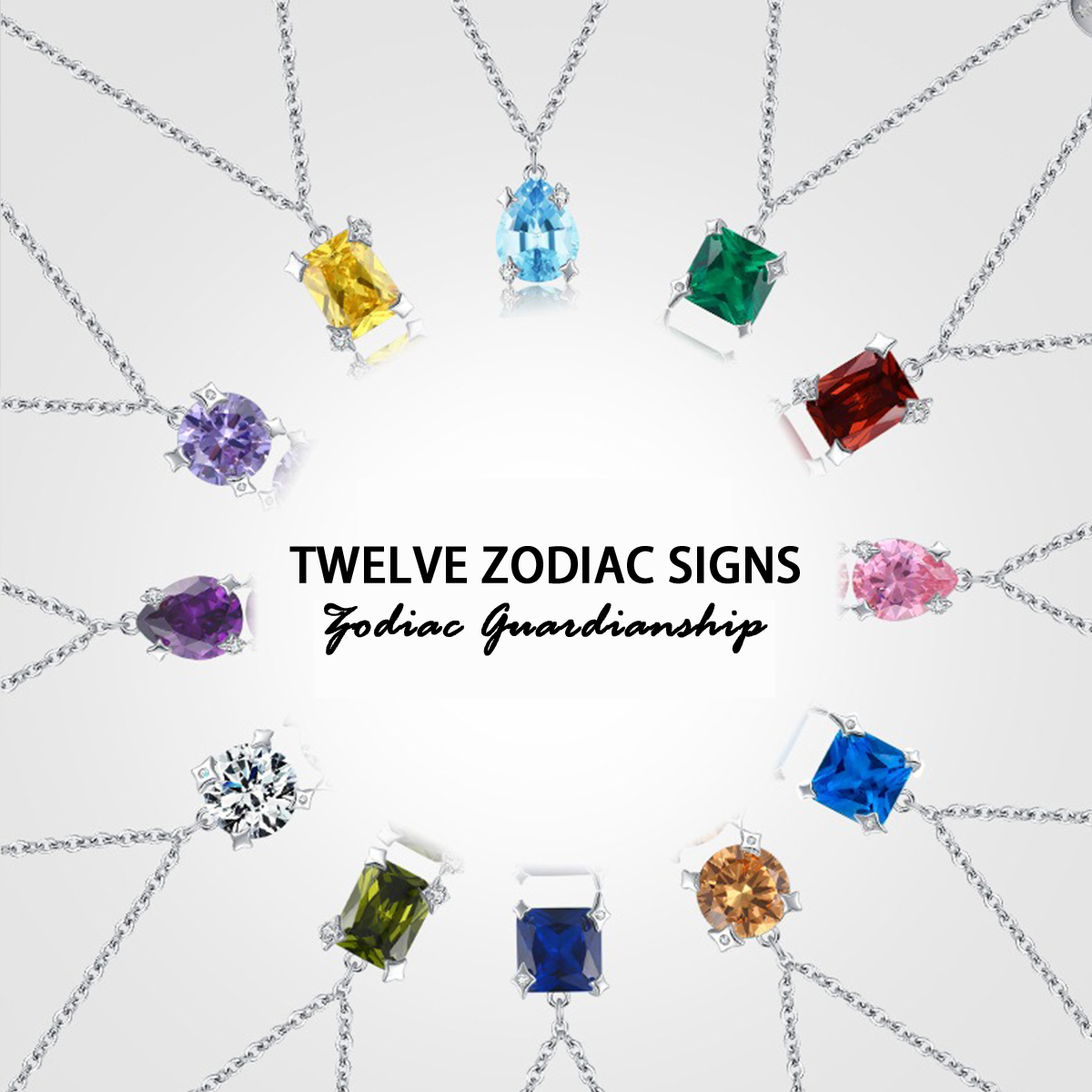 Zodiac S925 Sterling Silver Necklace