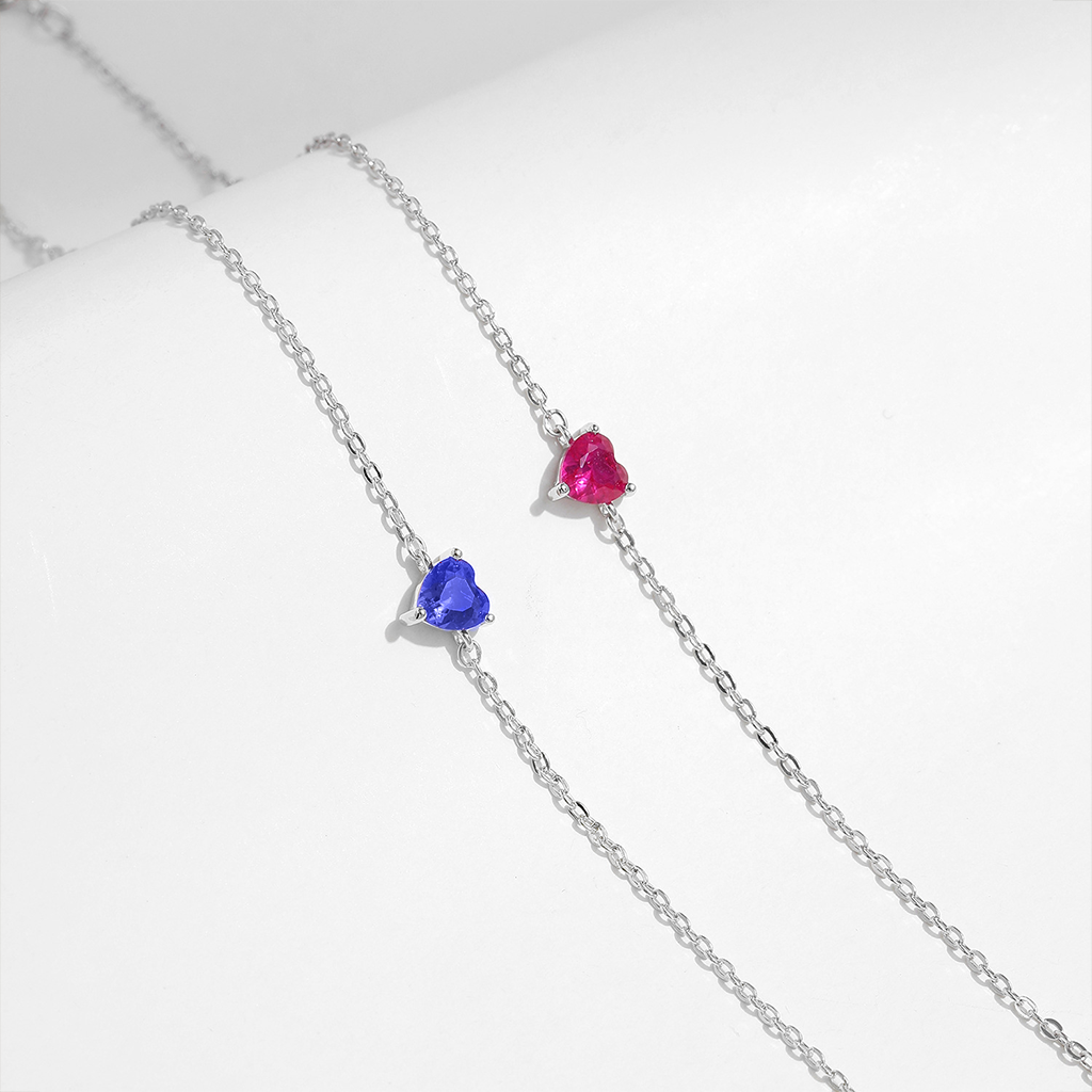 Zodiac Heart Bracelet – S925 Silver