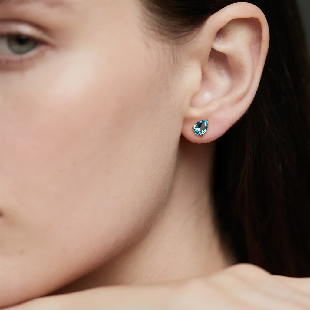 Zodiac Teardrop S925 Sterling Silver Earrings