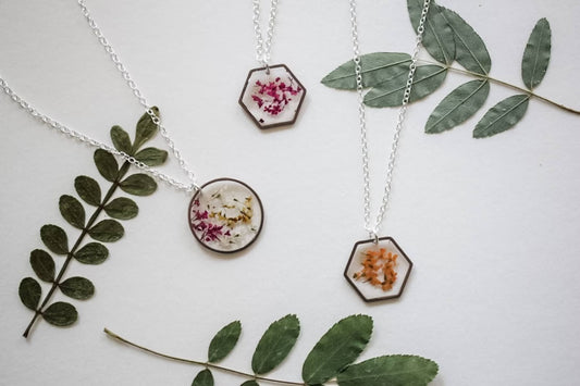 Birth Month Flower Necklace