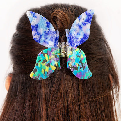 Blue Butterfly Hair Animal Claw Beauty Gift