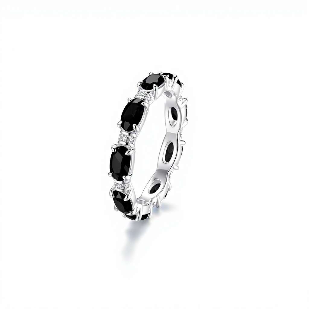 18K Gold Birthstone Zodiac Energy Ring