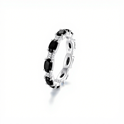 18K Gold Birthstone Zodiac Energy Ring