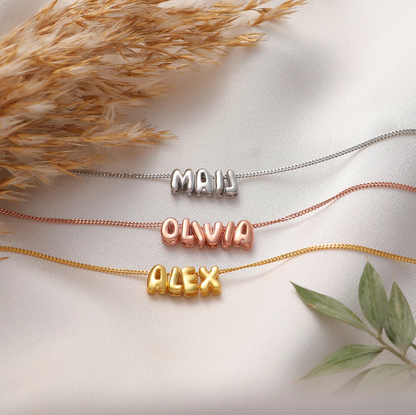 Personalized Letter Necklace Customized Name