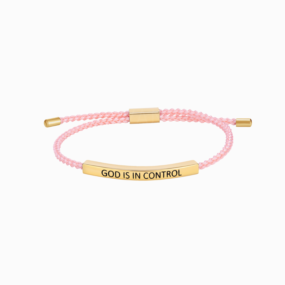 Gott hat die Kontrolle - Röhrenarmband