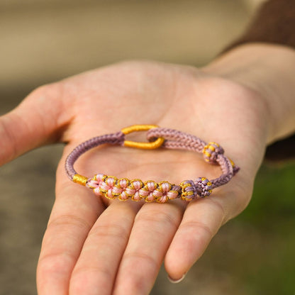 „Eine Verbindung, die niemals gelöst werden kann“ Kirschknoten-Armband