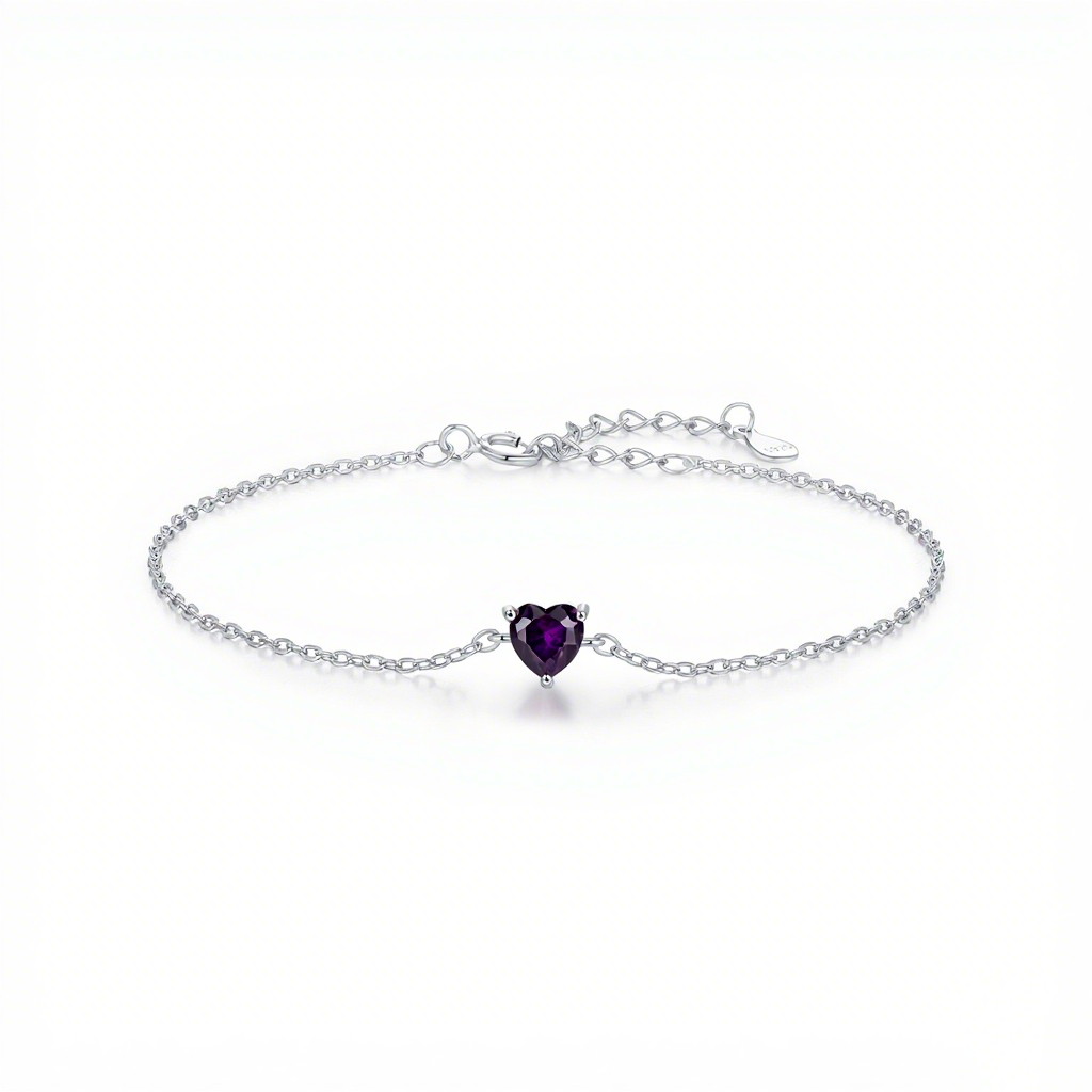 Zodiac Heart Bracelet – S925 Silver