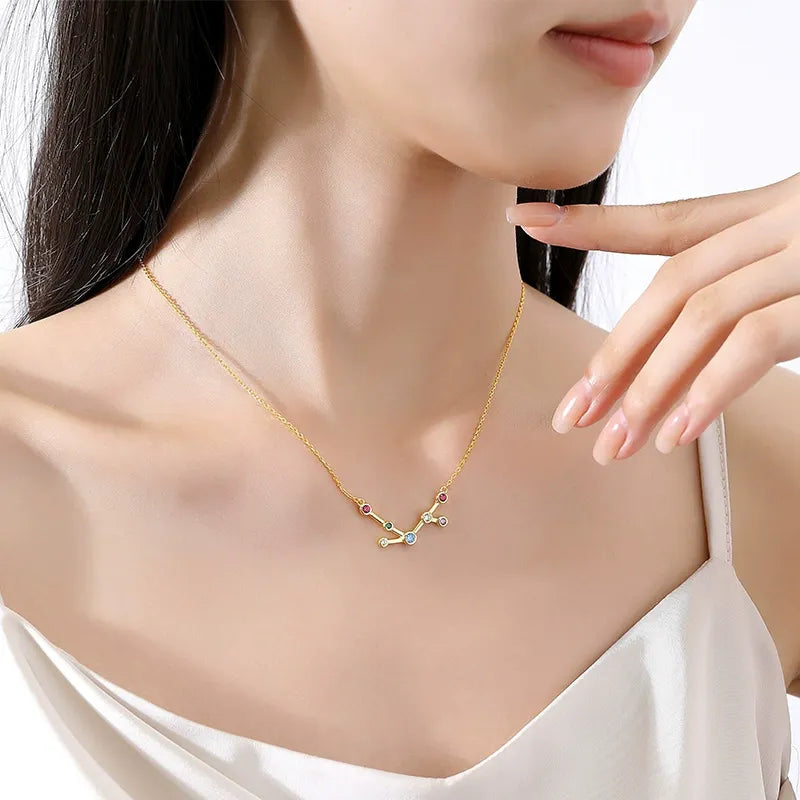 Zodiac Constellation Necklace