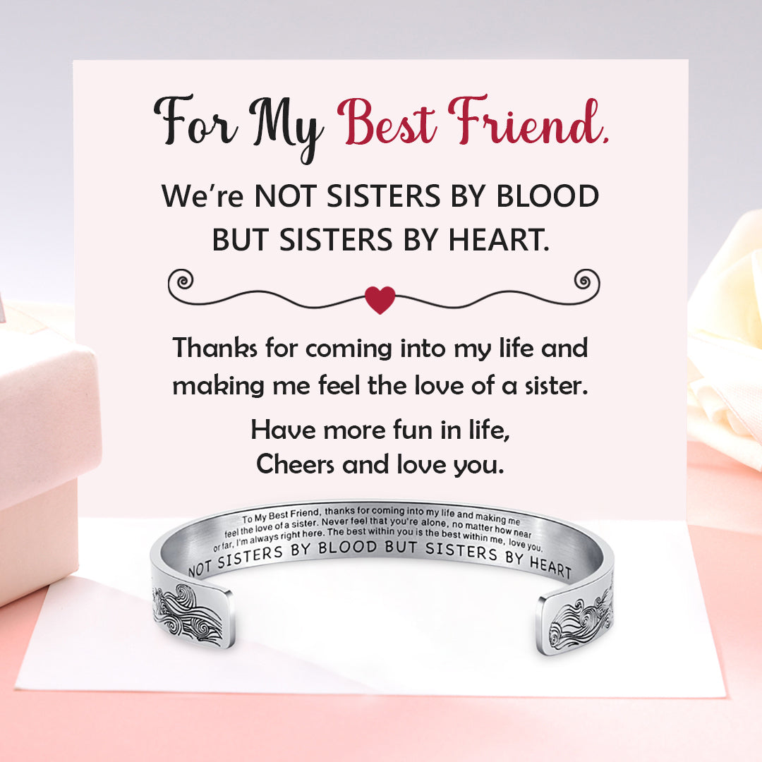 To My Best Friend, Thanks For Coming Into My Life Bracelet