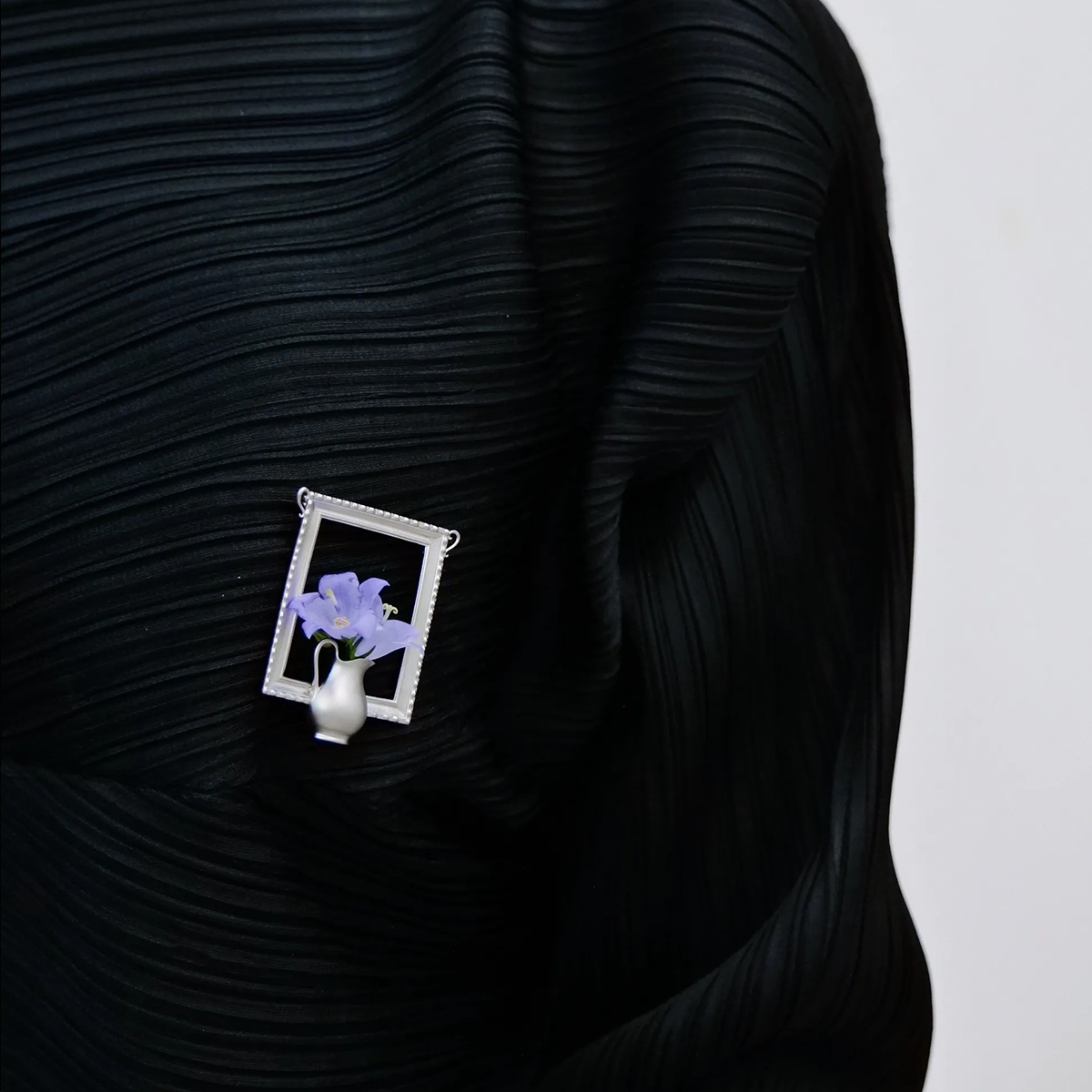 Petals in a Frame Brooch