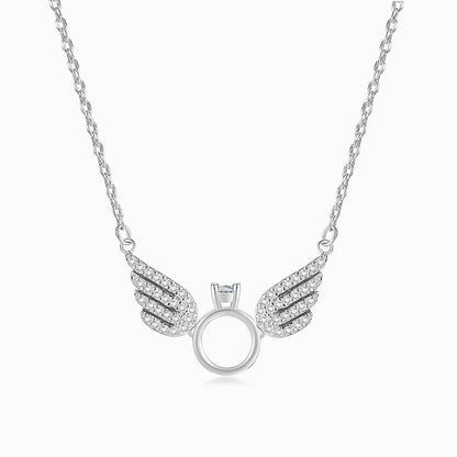 Always By Your Side Angel Wing Necklace