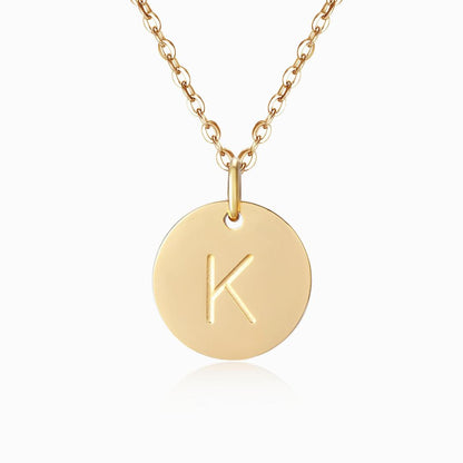 To My Daughter, Love You Forever Personalized Disc Necklace