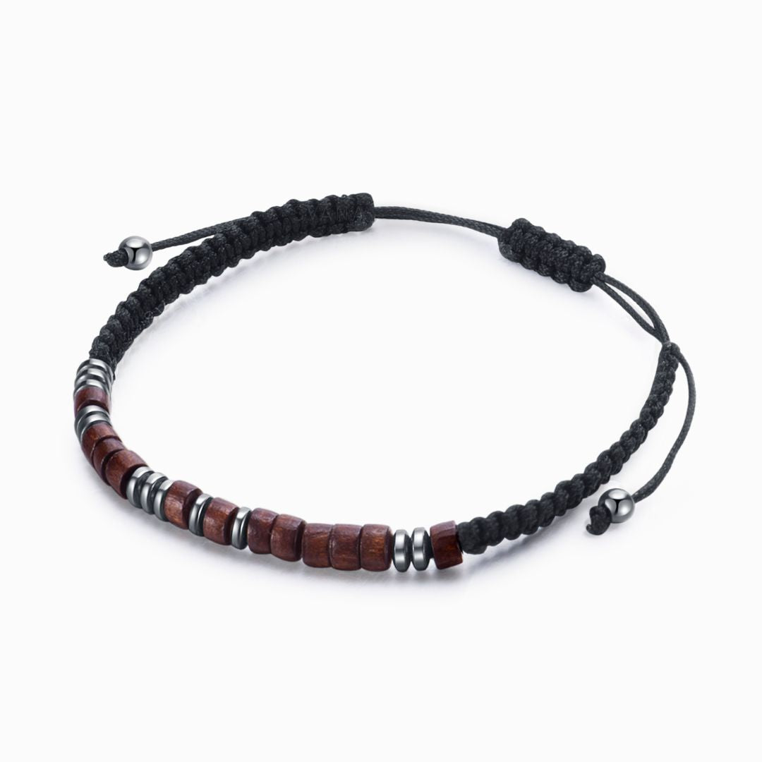 To My Grandson, I Love You More Than You Realize Morse Code Bracelet