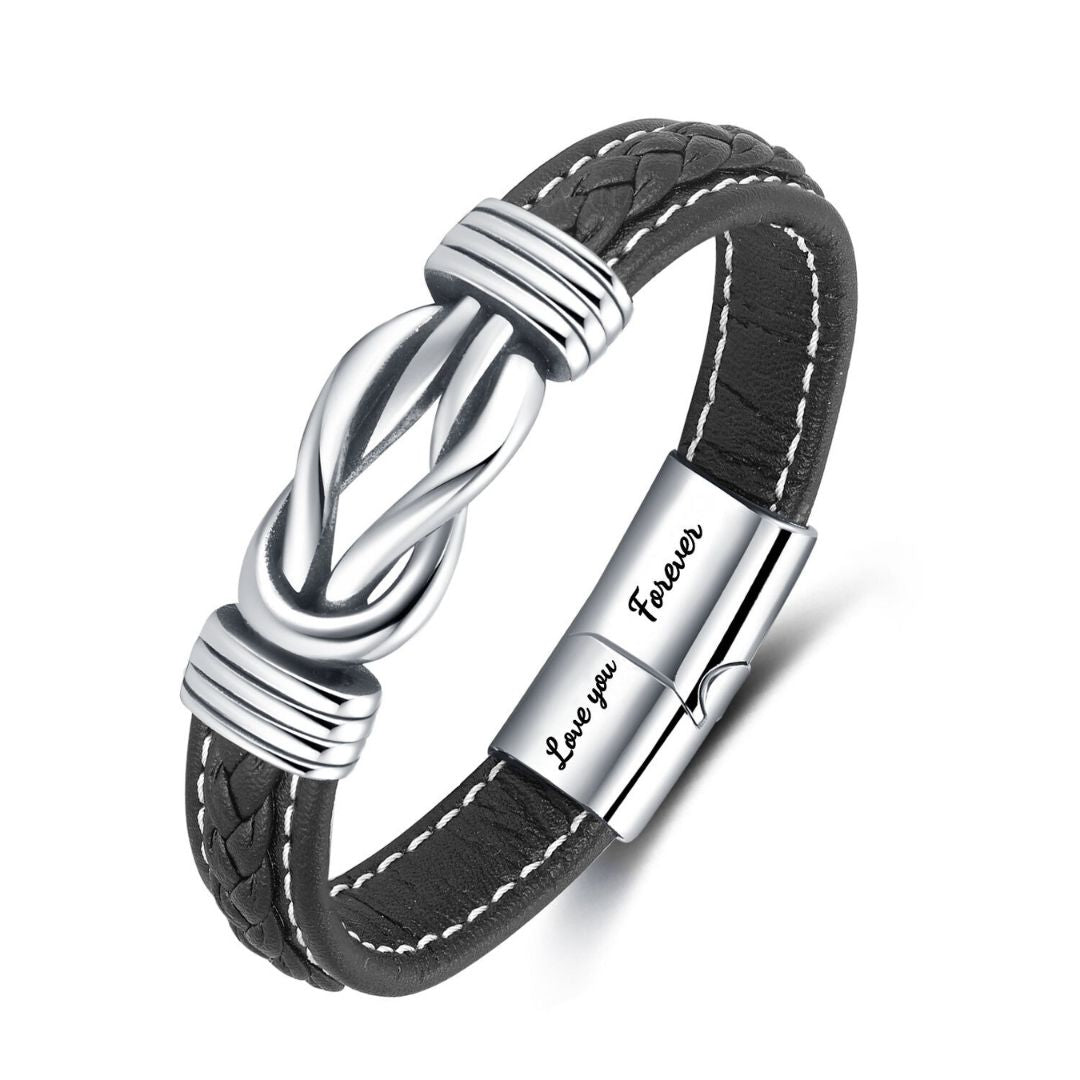 Für meinen Enkel: „Ich liebe dich für immer“-Gliederarmband