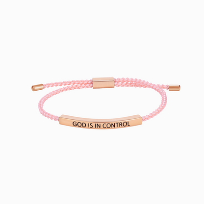 Gott hat die Kontrolle - Röhrenarmband