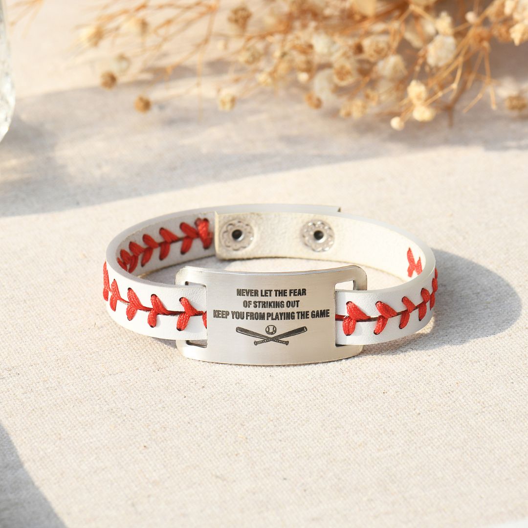 An meinen Enkel: „Ich werde immer dein größter Fan sein“ – Baseball-Armband