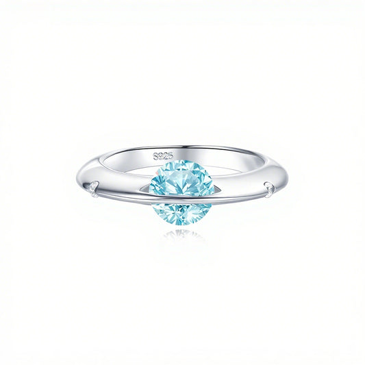 Zodiac Lucky Color Rotatable S925 Ring