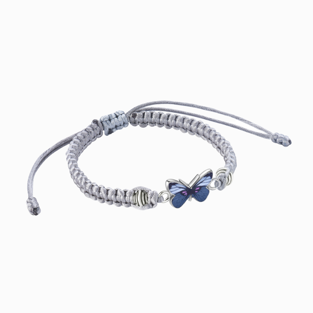 An meine Tochter, Glaube immer an dich selbst, Schmetterlings-Charm-Armband