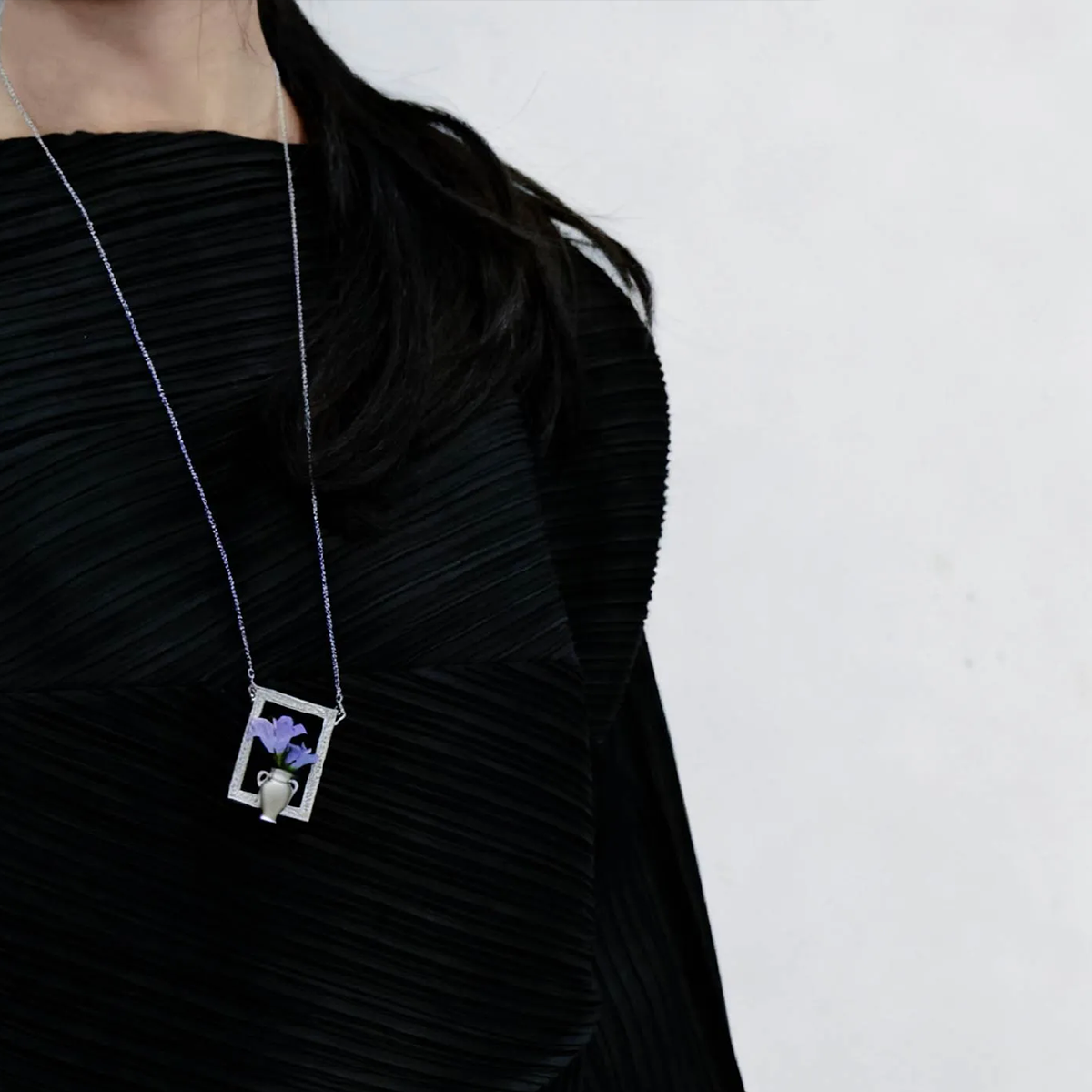 Petals in a Frame Brooch