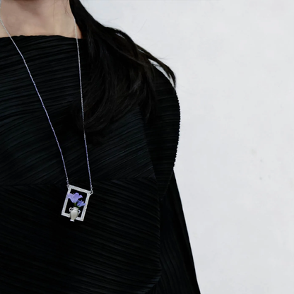 Petals in a Frame Brooch