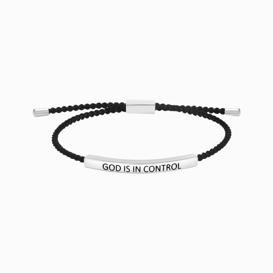 Gott hat die Kontrolle - Röhrenarmband