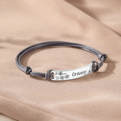 Geburtsstein-Armband für Mama, Geburtsstein-Halskette für Kinder, Geschenk für Oma