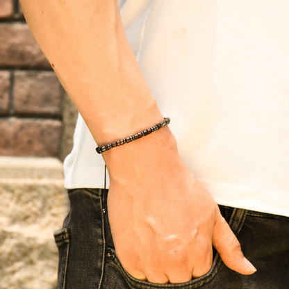 Hug From Above Morse Code Bracelet