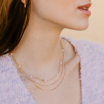 Modern Pearl Necklace｜Valentine's Day Or Birthday Gift For Her