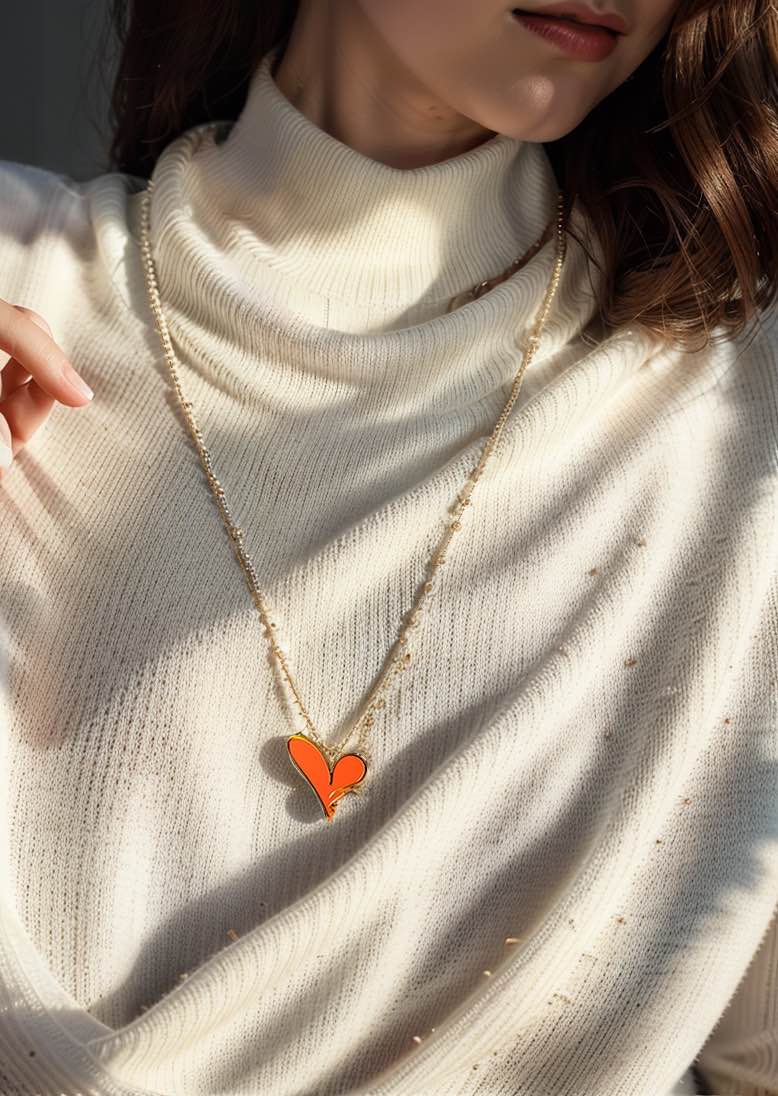 Exclusive Design Heart Necklace｜Love Symbol｜Symbolizes Moods