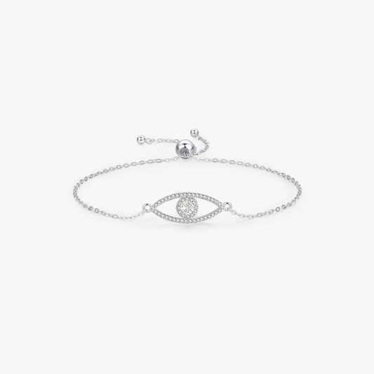 Zodiac Evil Eye S925 Sterling Silver Bracelet