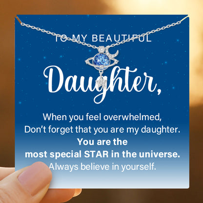 Para mi hija, eres la estrella más especial del universo.