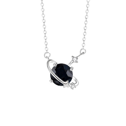 Zodiac Birthstone S925 Silver Necklace