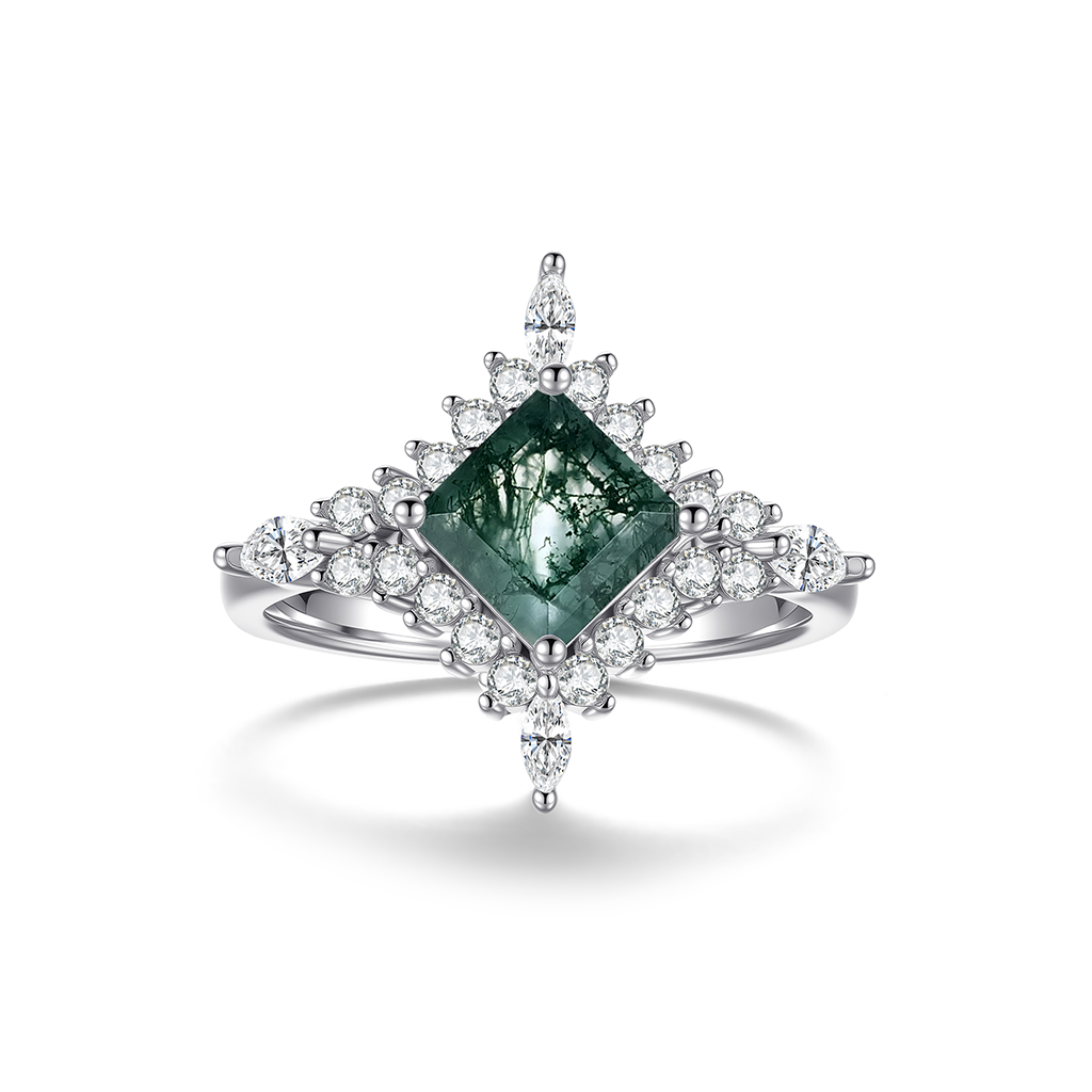 S925 Sterling Silver Gemstone Rings