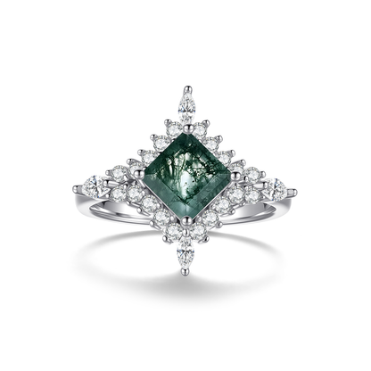 S925 Sterling Silver Gemstone Rings