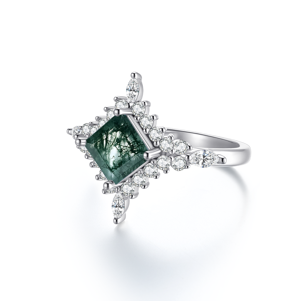 S925 Sterling Silver Gemstone Rings