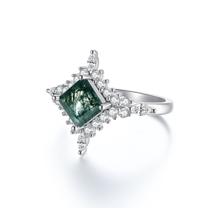 S925 Sterling Silver Gemstone Rings