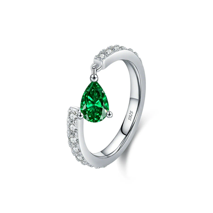 Zodiac Drop 925 Silver Ring