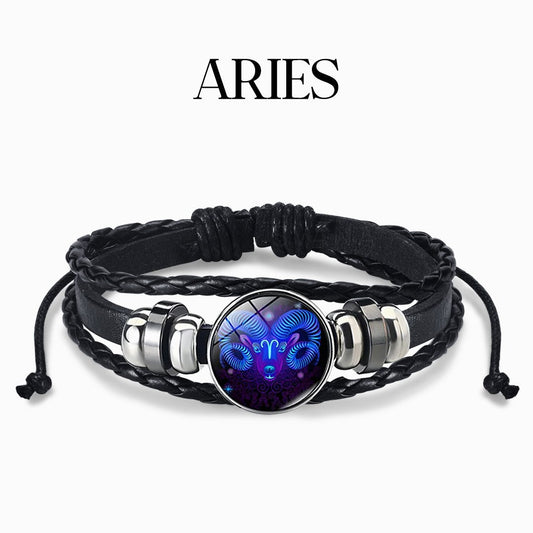 To My Badass Friend Zodiac Signs Spirit Bracelet