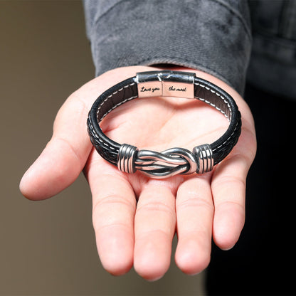 Para mi hombre, te amo, la pulsera más vinculada