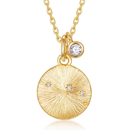 Starlit Whispers Zodiac Necklace